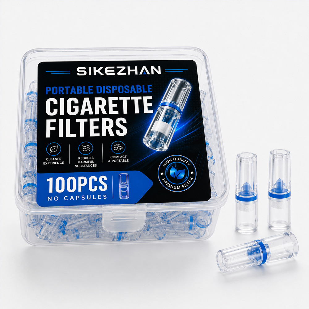 Travel Accessories Us - 100 Peças Filtros Descartáveis Portáteis para