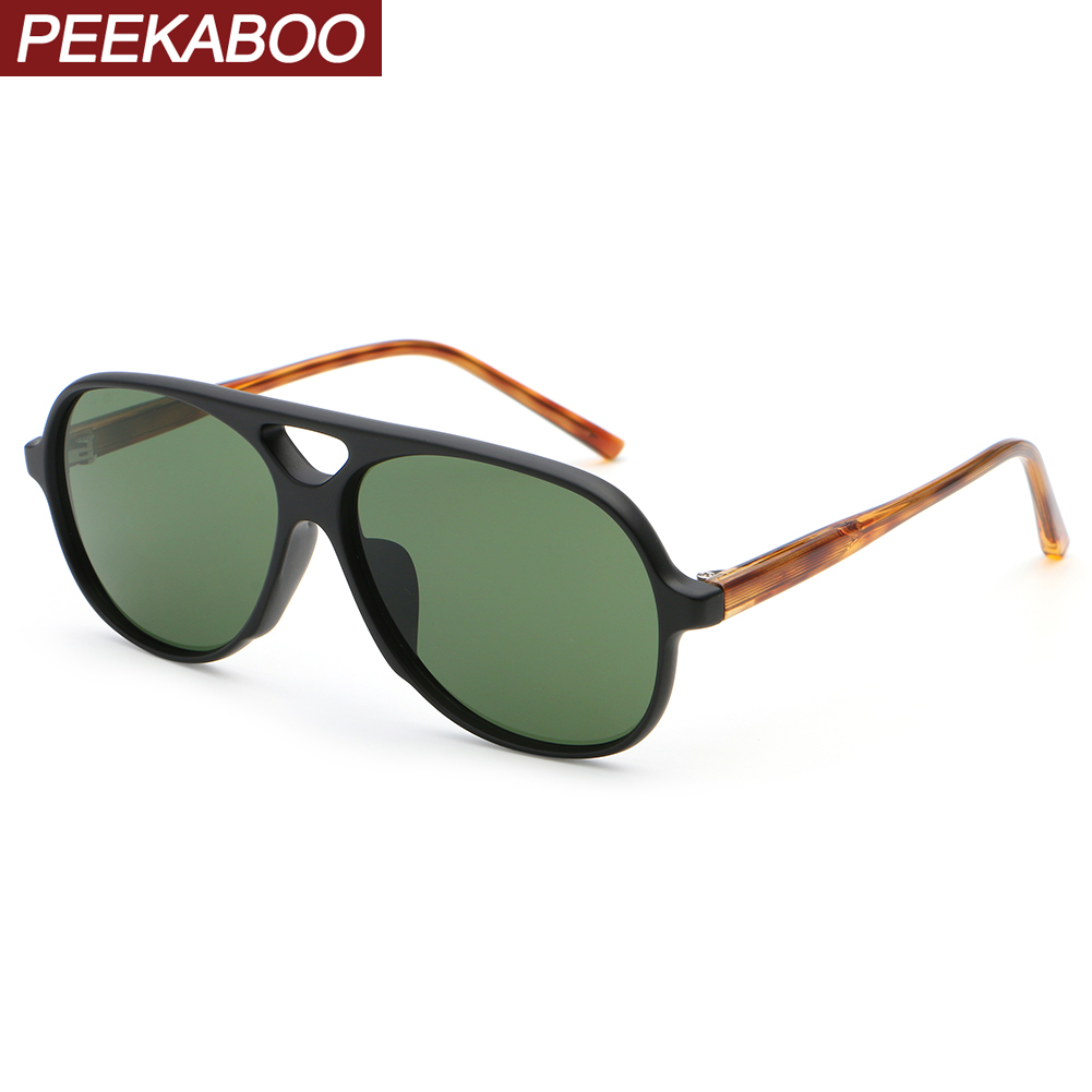 Travel Accessories Gifts For Men - Óculos de sol masculinos peekaboo, verde,