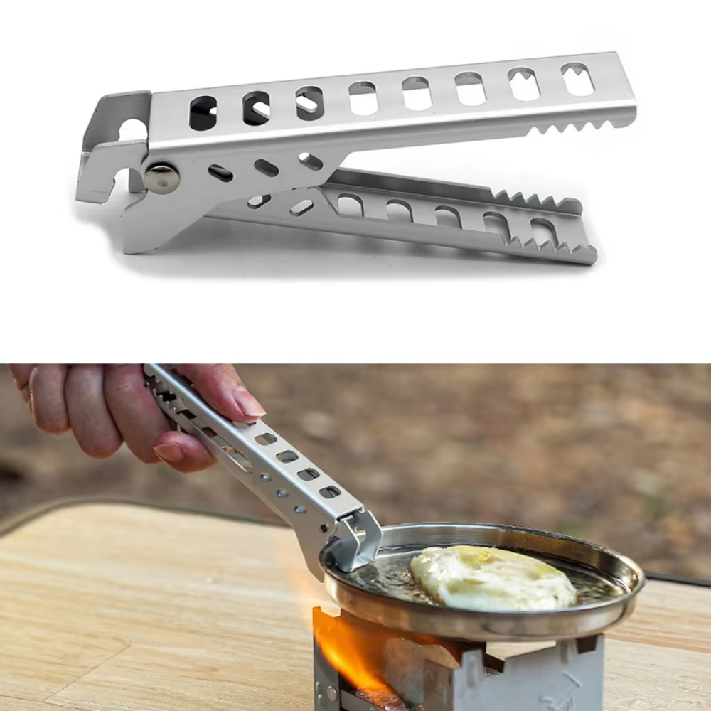 Travel Kitchen Accessories - Ao ar livre de alumínio anti-quente
