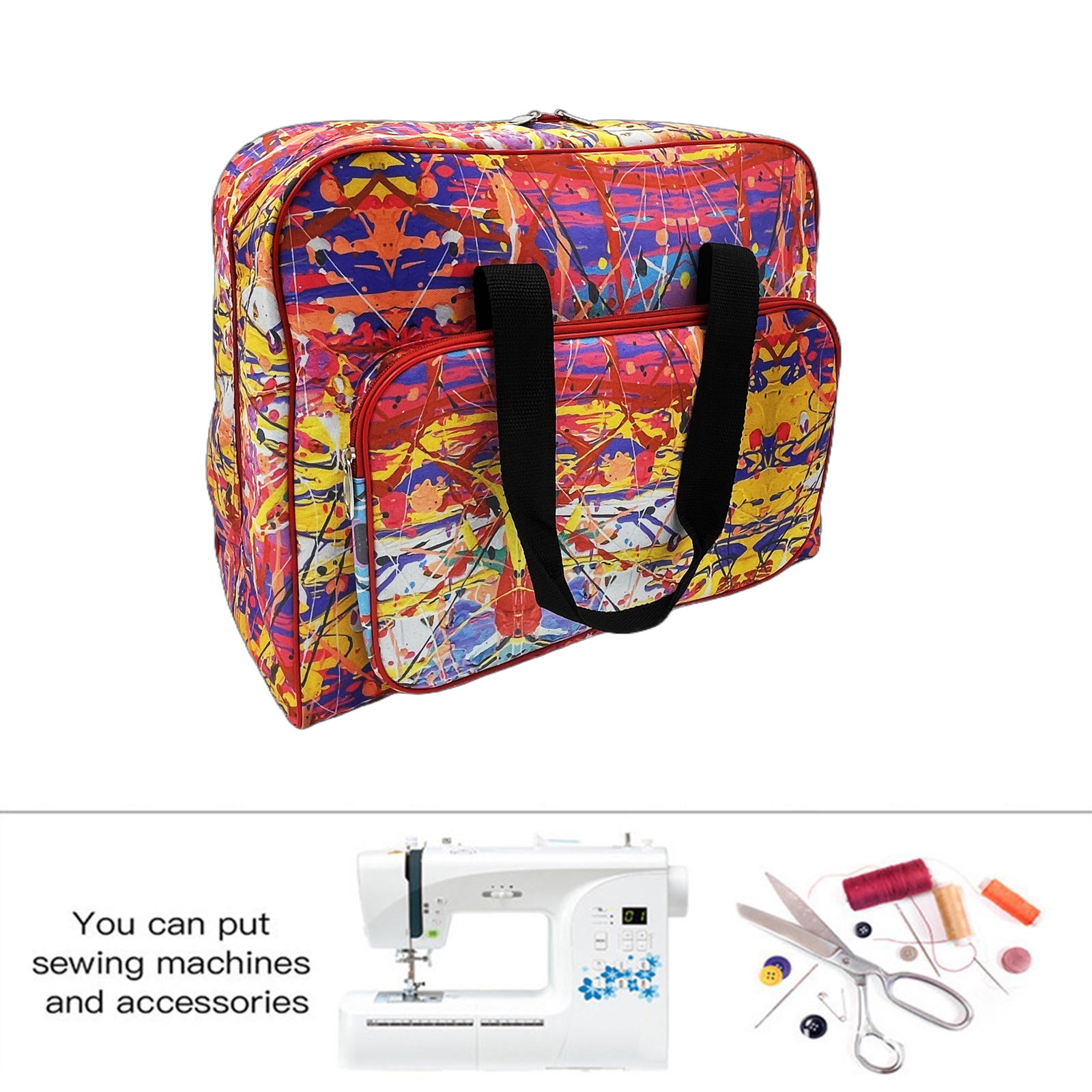 Travel Accessories Organizer Case - Multifuncional Máquina De Costura Maleta, Acessórios