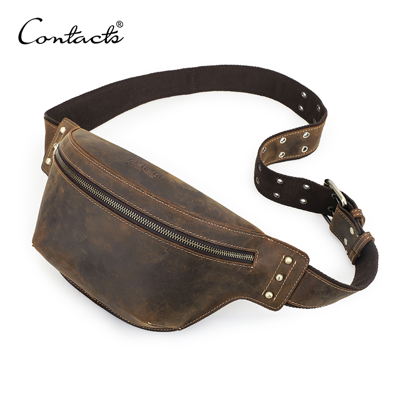 Travel Accessories Leather - Contact's sacos de cintura de couro