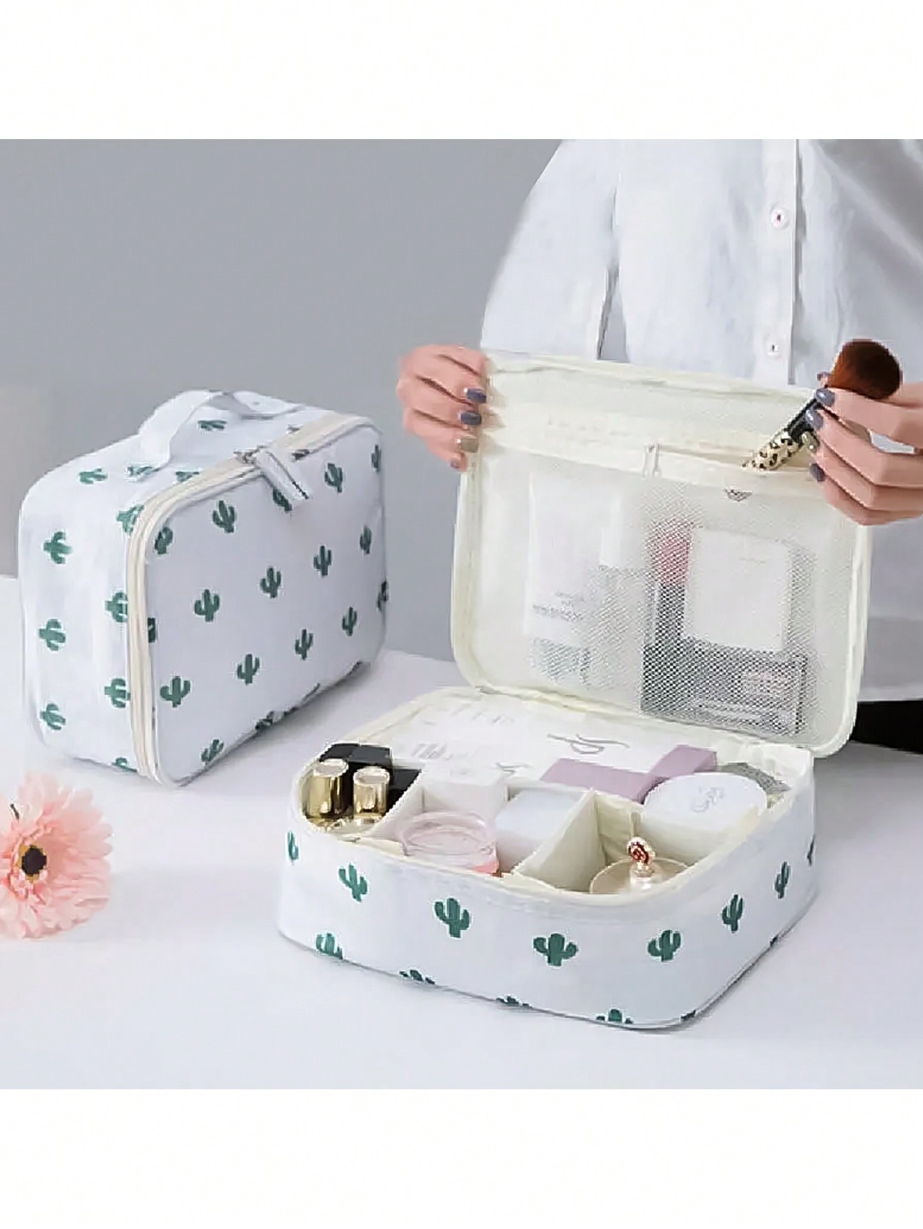 Travel Accessories Organizer Case - 1 Peça Necessaire Portátil Impermeável com