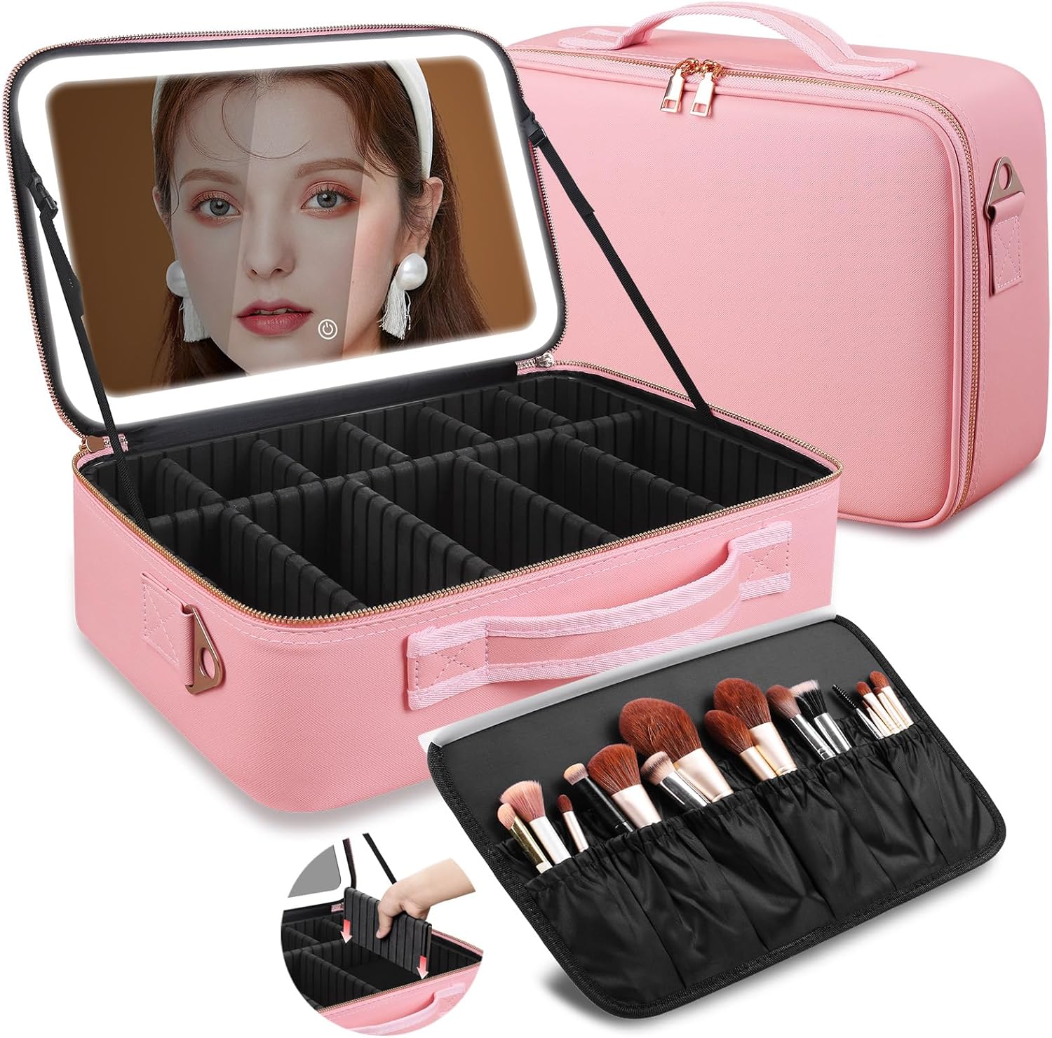 Travel Accessories Bag - Bolsa de Maquiagem de Grande Capacidade