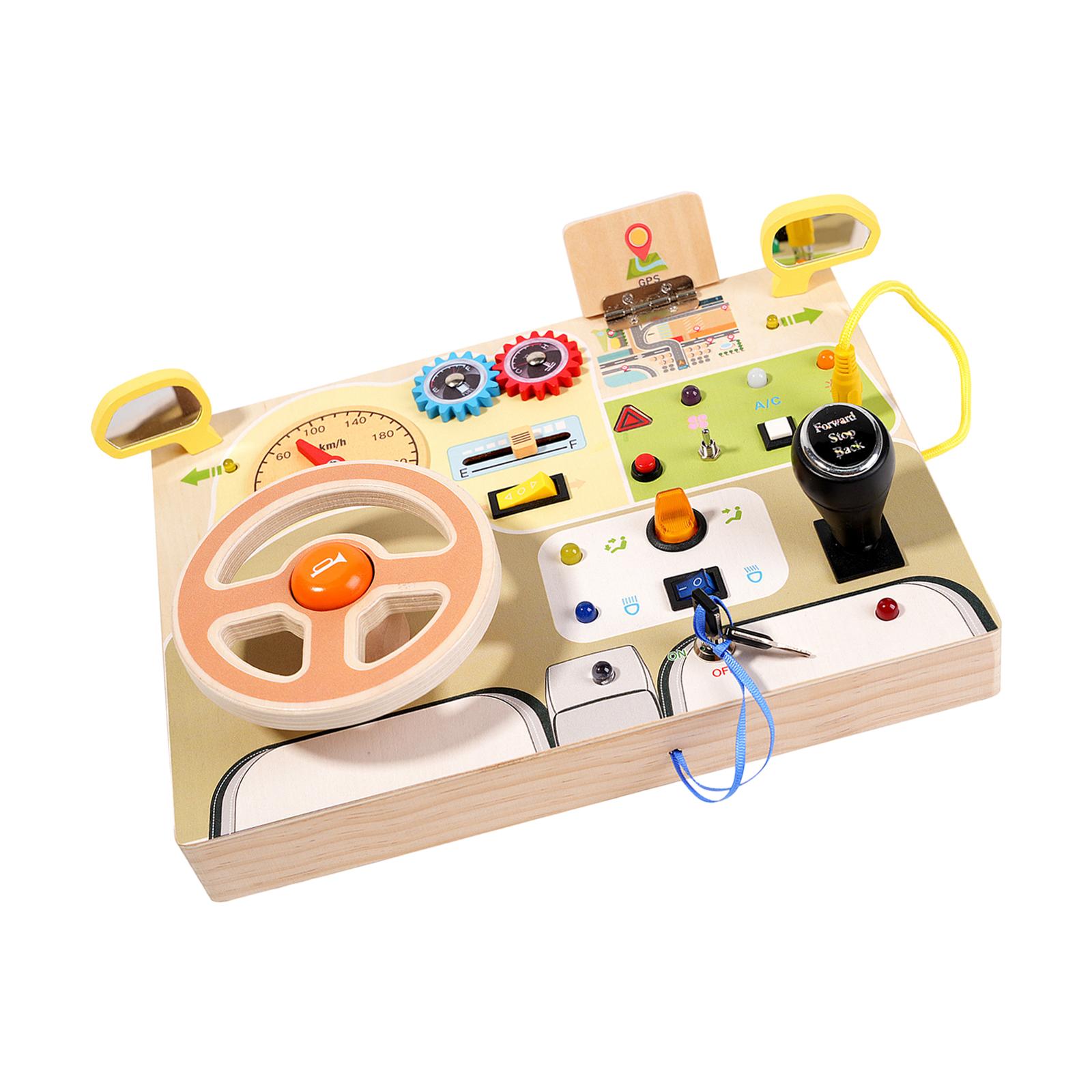 Travel Accessories With Baby - Tabuleiro Montessori com LED, Brinquedos de
