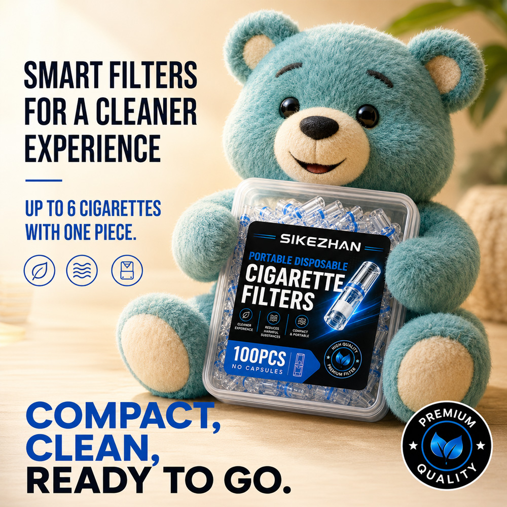 100 Peças Filtros Descartáveis - Travel Accessories Us avaliação e preço