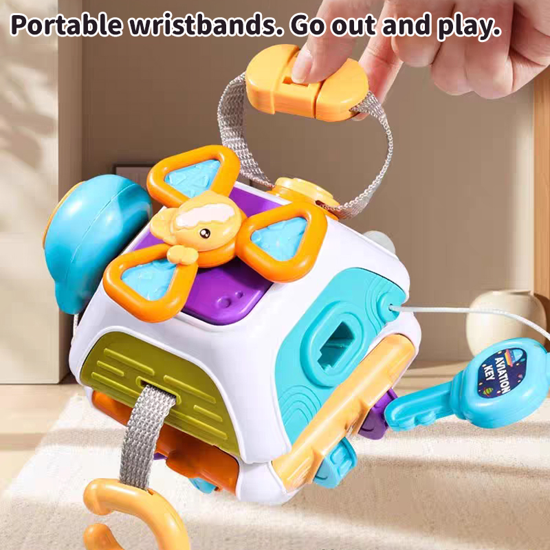 Montessori Cubo ocupado para o - Travel Accessories With Baby avaliação e preço