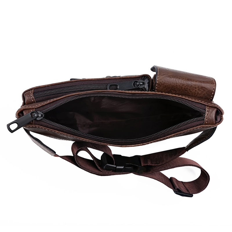 Novo estilo, bolsa de cintura  - Travel Accessories Leather avaliação e preço