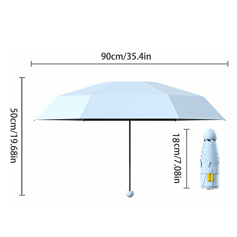 Guarda-chuva Ultra Leve de 5 D - Travel Umbrella Compact avaliação e preço