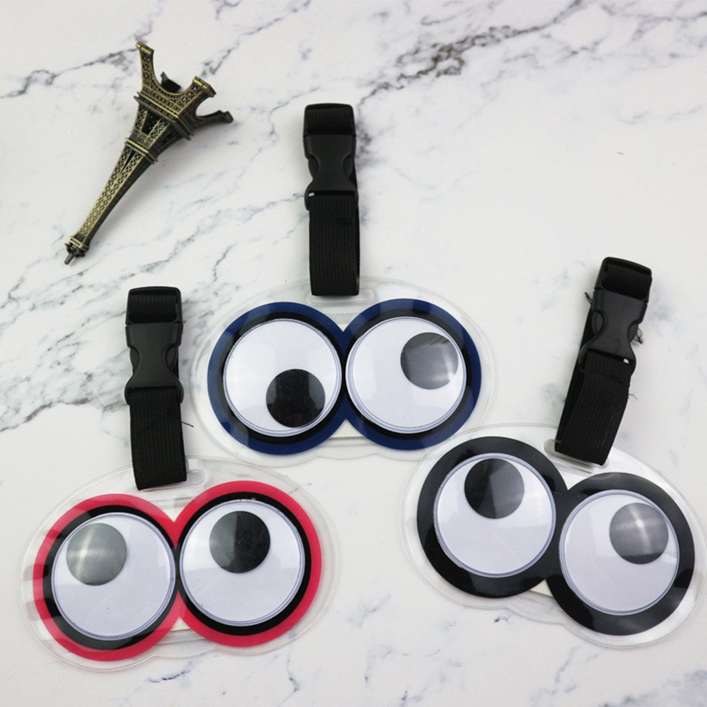 Etiquetas de bagagem com olhos - Travel Accessories Unique avaliação e preço
