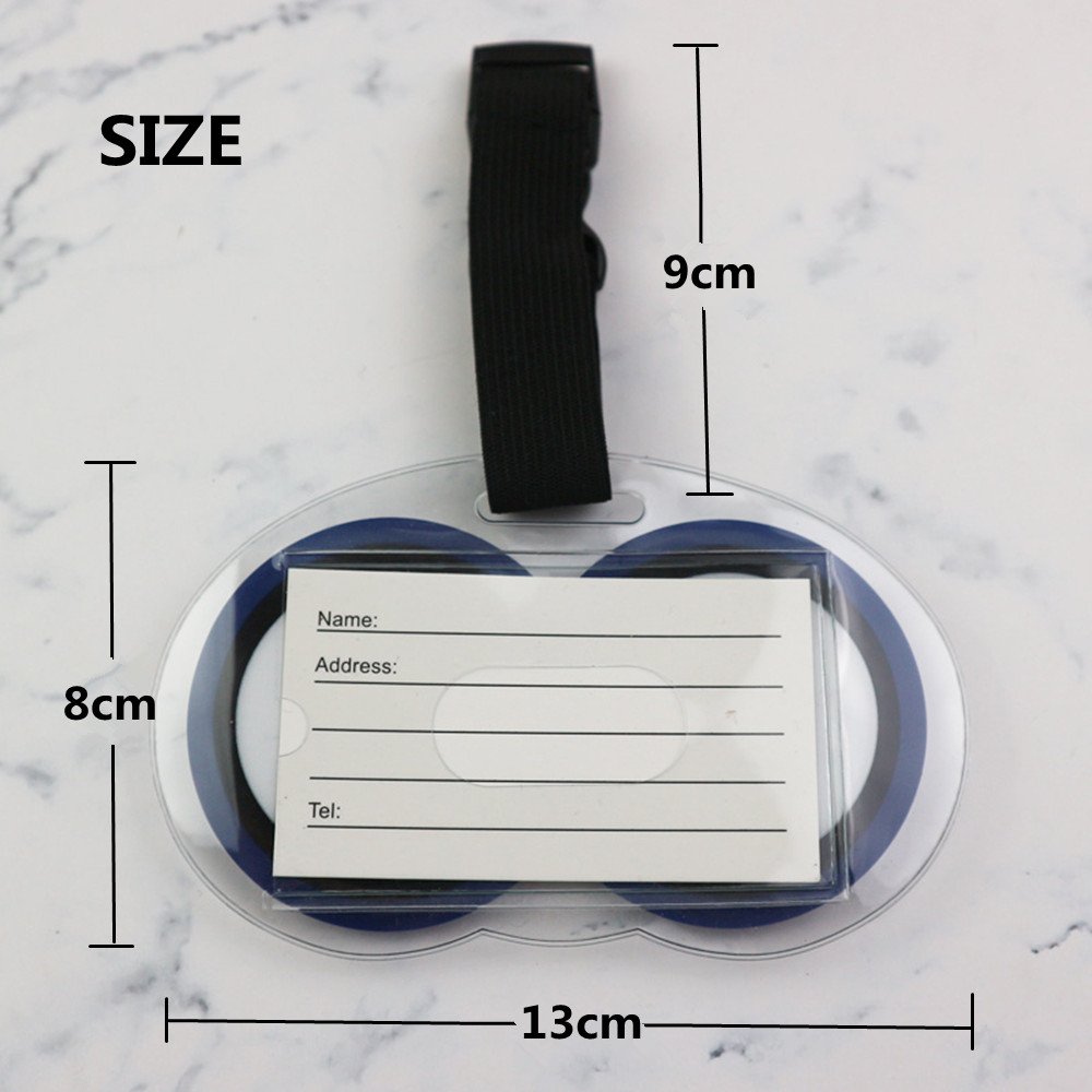 Etiquetas de bagagem com olhos - Travel Accessories Unique avaliação e preço