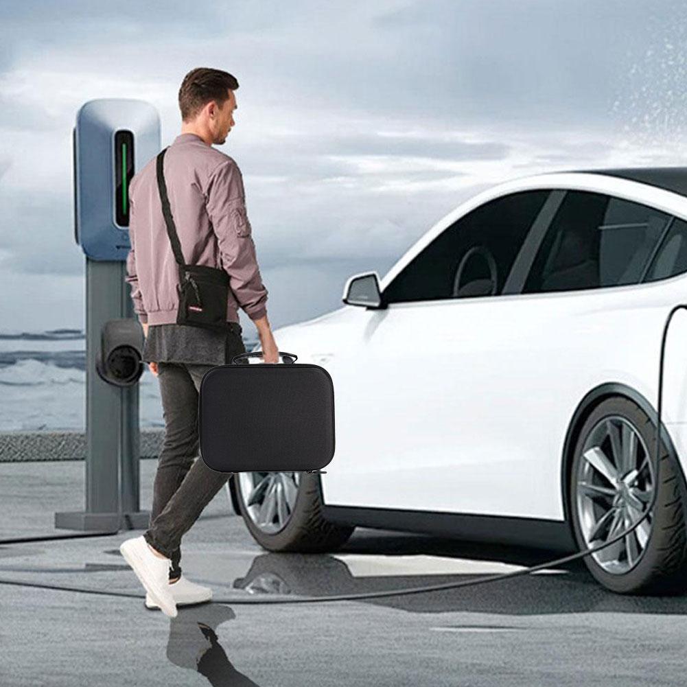 Para tesla ccs1 j1772 carregad - Travel Accessories Organizer Case avaliação e preço