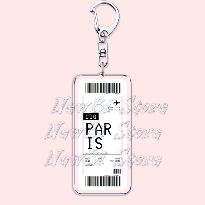 Chaveiro de passagem de embarq - Travel Accessories New York avaliação e preço