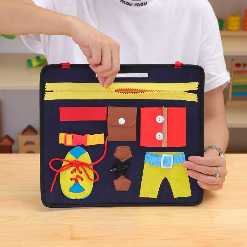 Montessori ocupado placa para  - Travel Accessories For Toddlers avaliação e preço