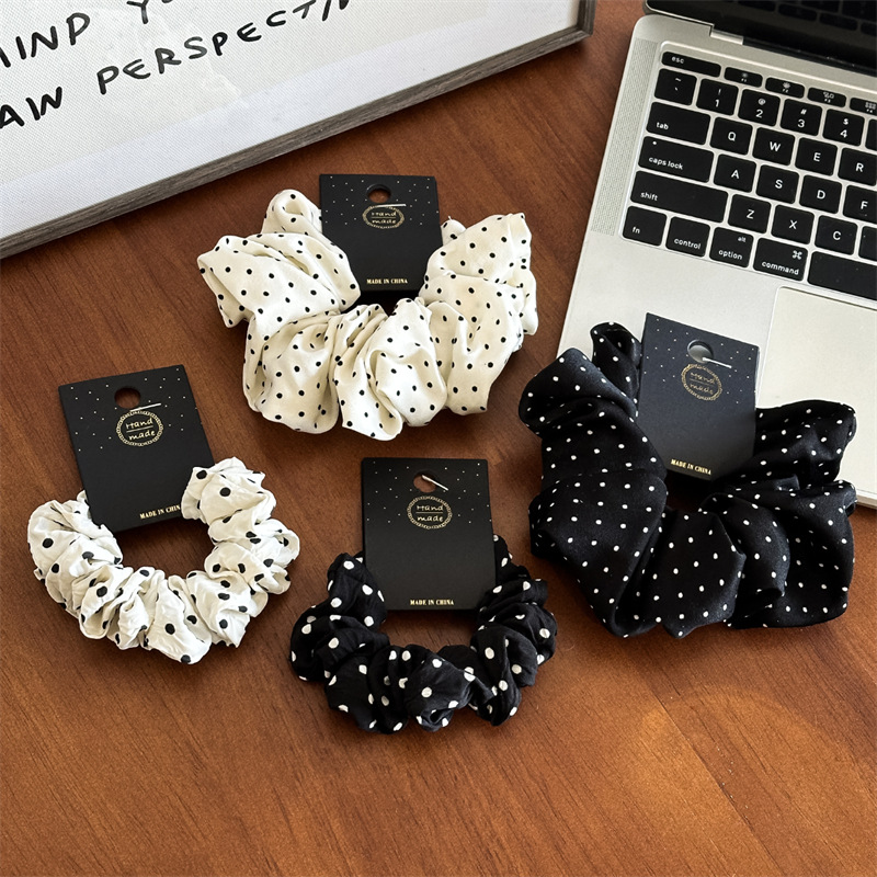 11cm/14cm dot pano scrunchies  - Travel Accessories To Gift avaliação e preço