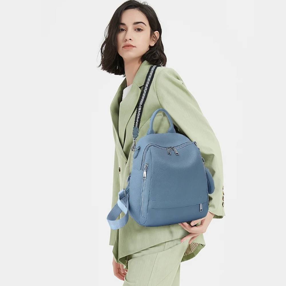 Mochila feminina de couro genu - Travel Accessories Leather avaliação e preço