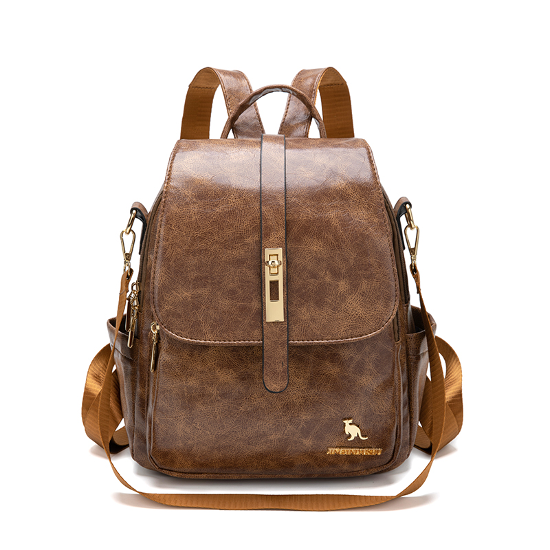 Mochila Vintage de couro macio - Travel Accessories Leather avaliação e preço