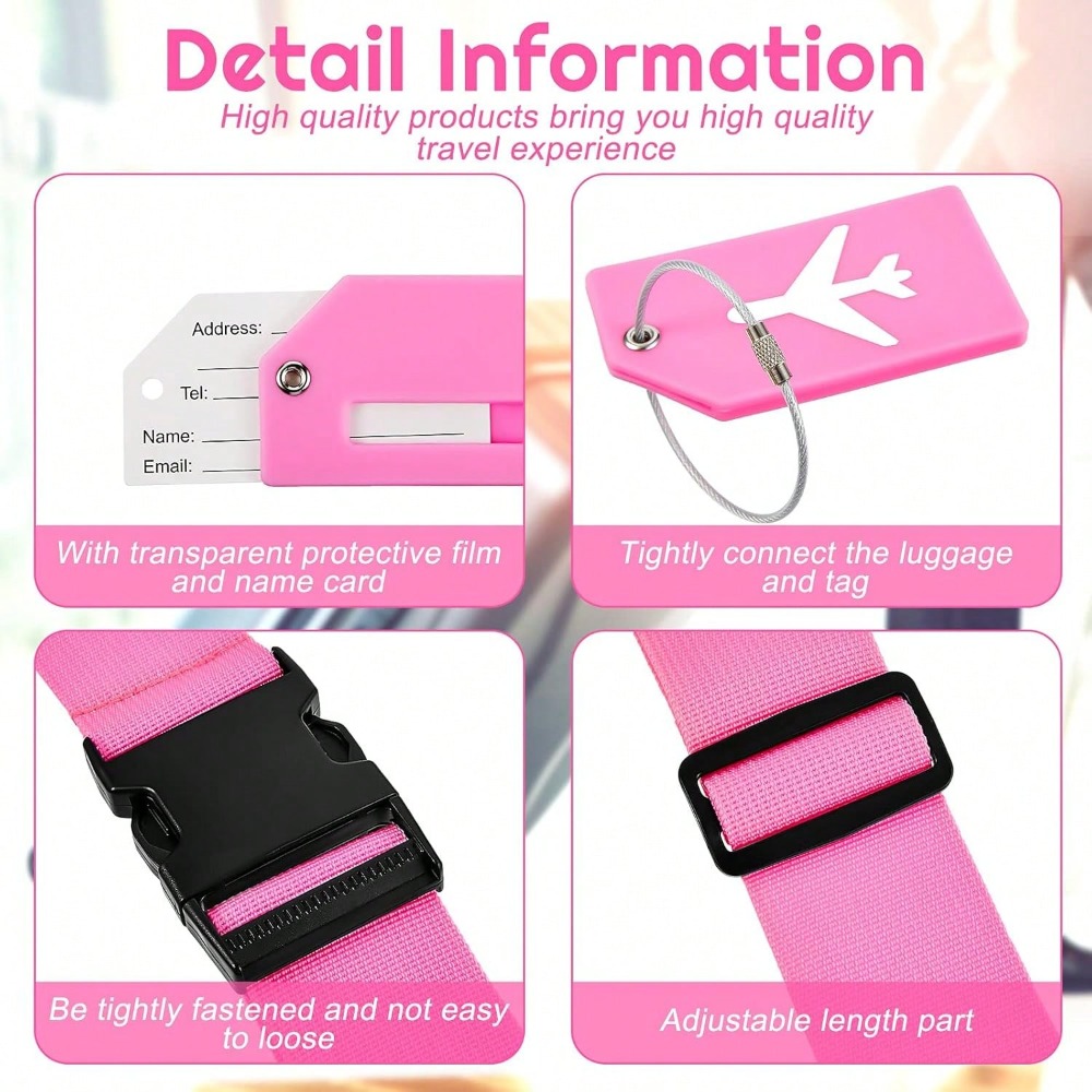 Conjunto de alça de bagagem co - Travel Accessories Sale avaliação e preço