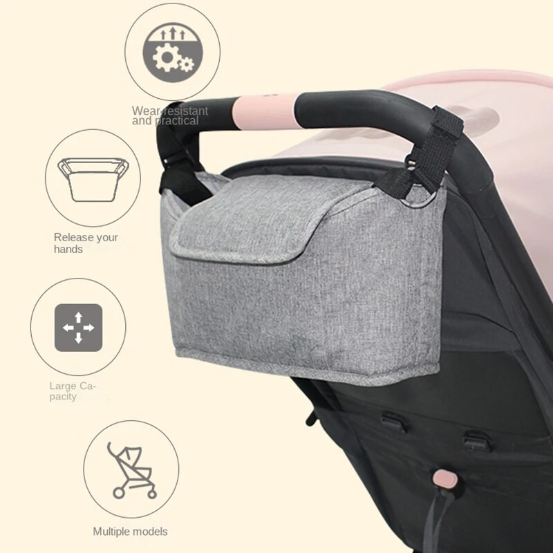 Grande Capacidade Baby Strolle - Travel Accessories With Baby avaliação e preço