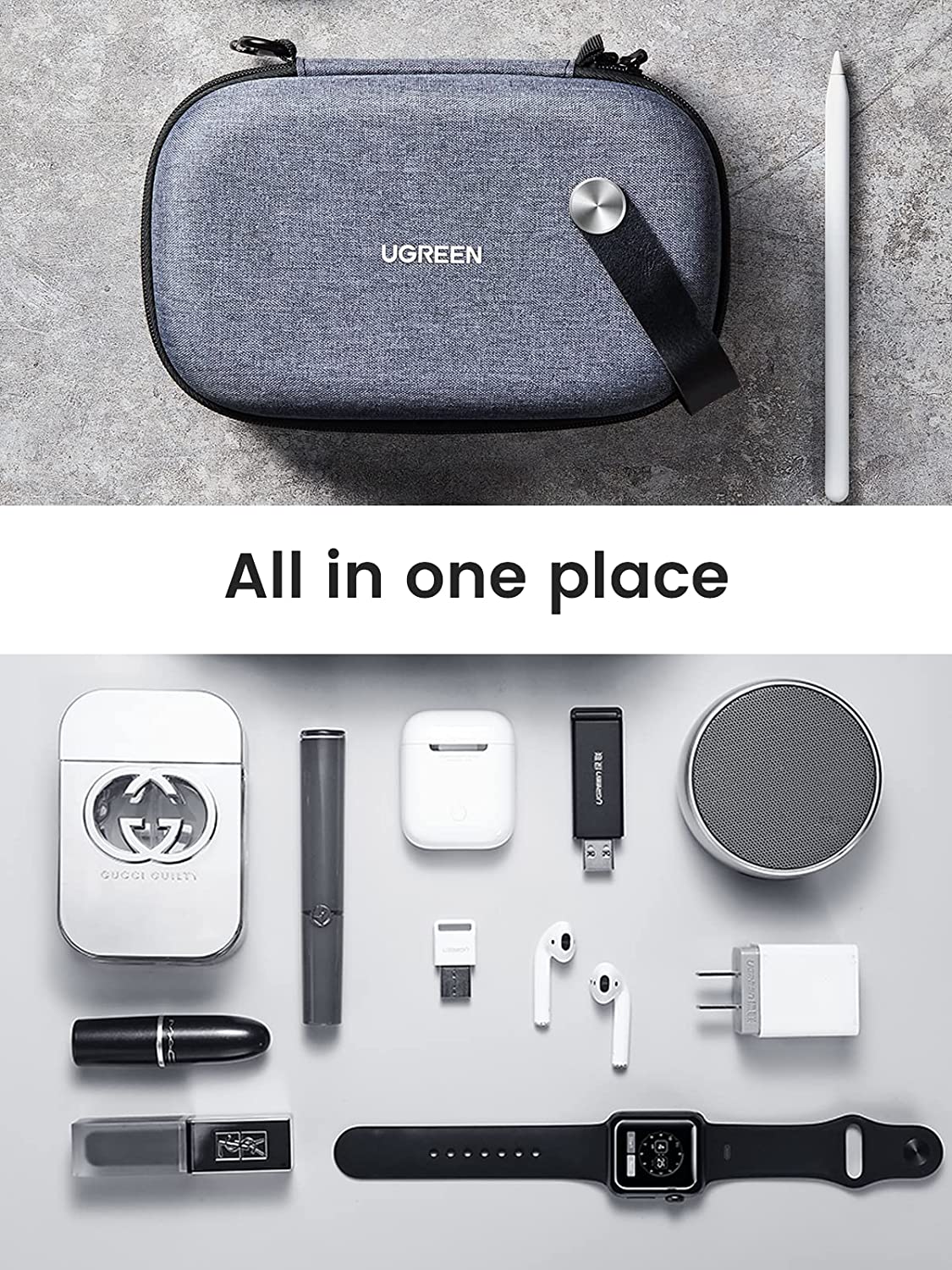 UGREEN Eletrônica Organizador  - Travel Accessories Organizer Case avaliação e preço