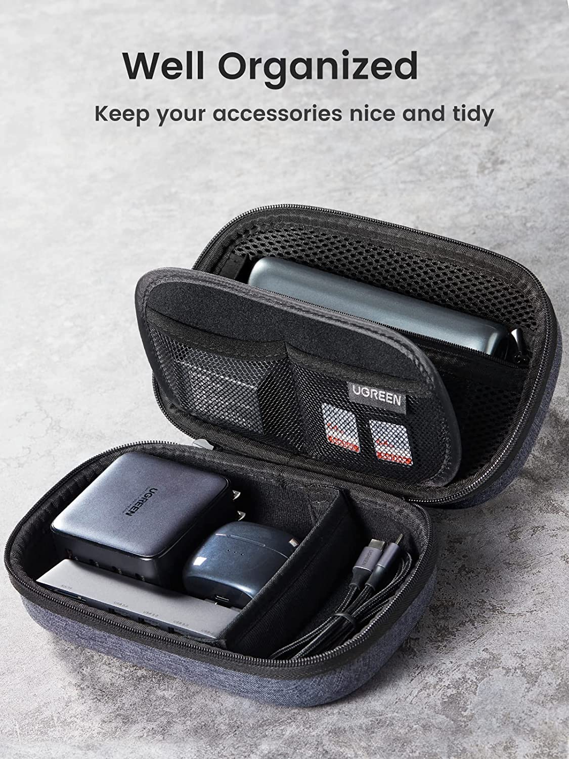 UGREEN Eletrônica Organizador  - Travel Accessories Organizer Case avaliação e preço
