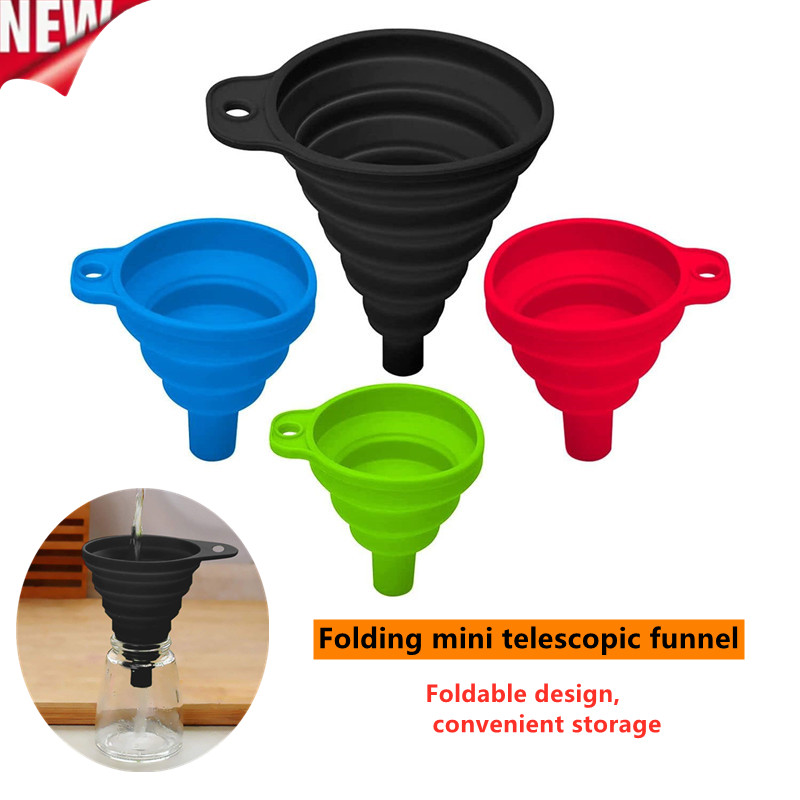 Funil dobrável de silicone, mi - Travel Kitchen Accessories avaliação e preço