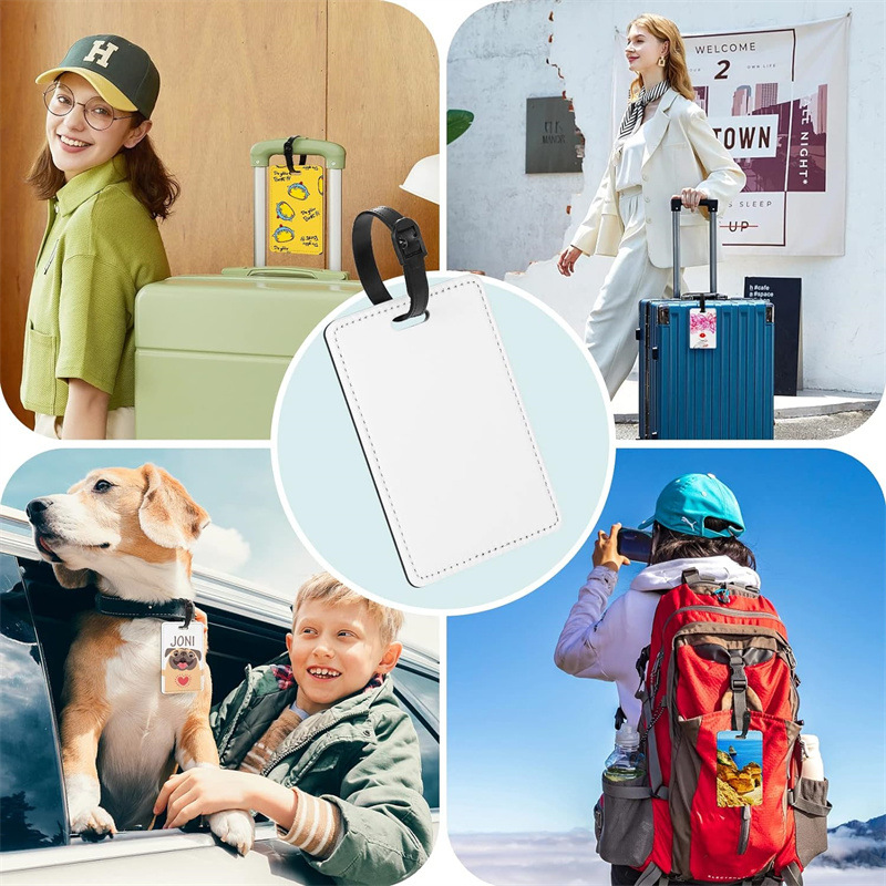 Etiquetas de bagagem de couro  - Travel Accessories Sale avaliação e preço