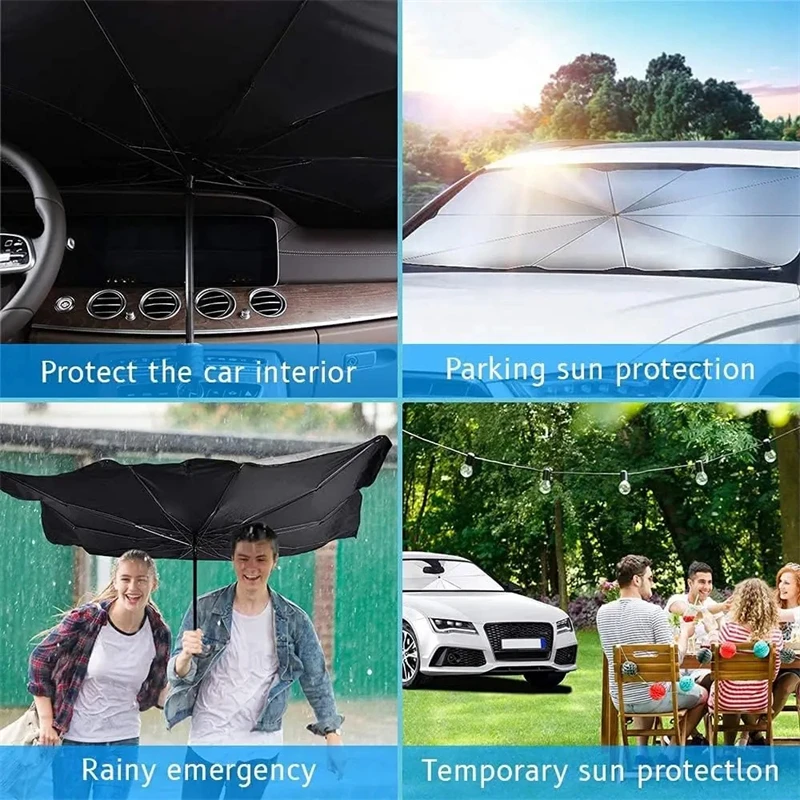 Guarda-sol dobrável para carro - Travel Umbrella Compact avaliação e preço