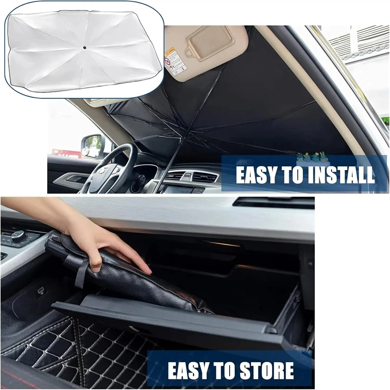 Guarda-sol dobrável para carro - Travel Umbrella Compact avaliação e preço