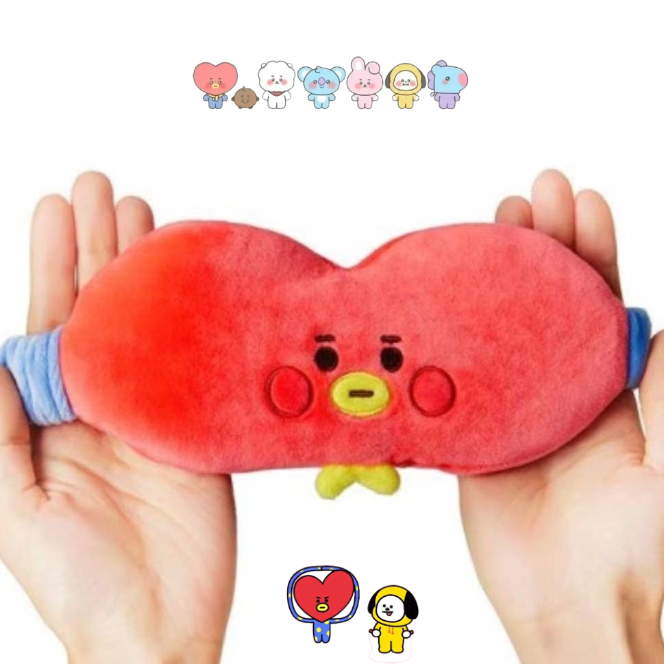 Máscara de olhos de pelúcia fo - Travel Accessories To Gift avaliação e preço