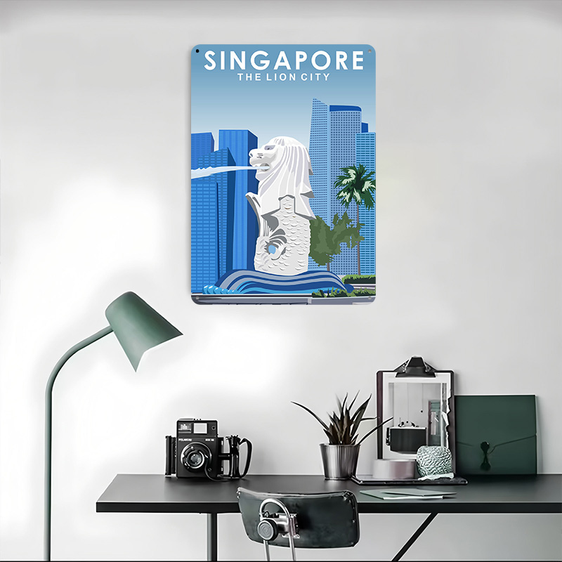 Pôster de Metal Personalizado  - Travel Accessories Singapore avaliação e preço