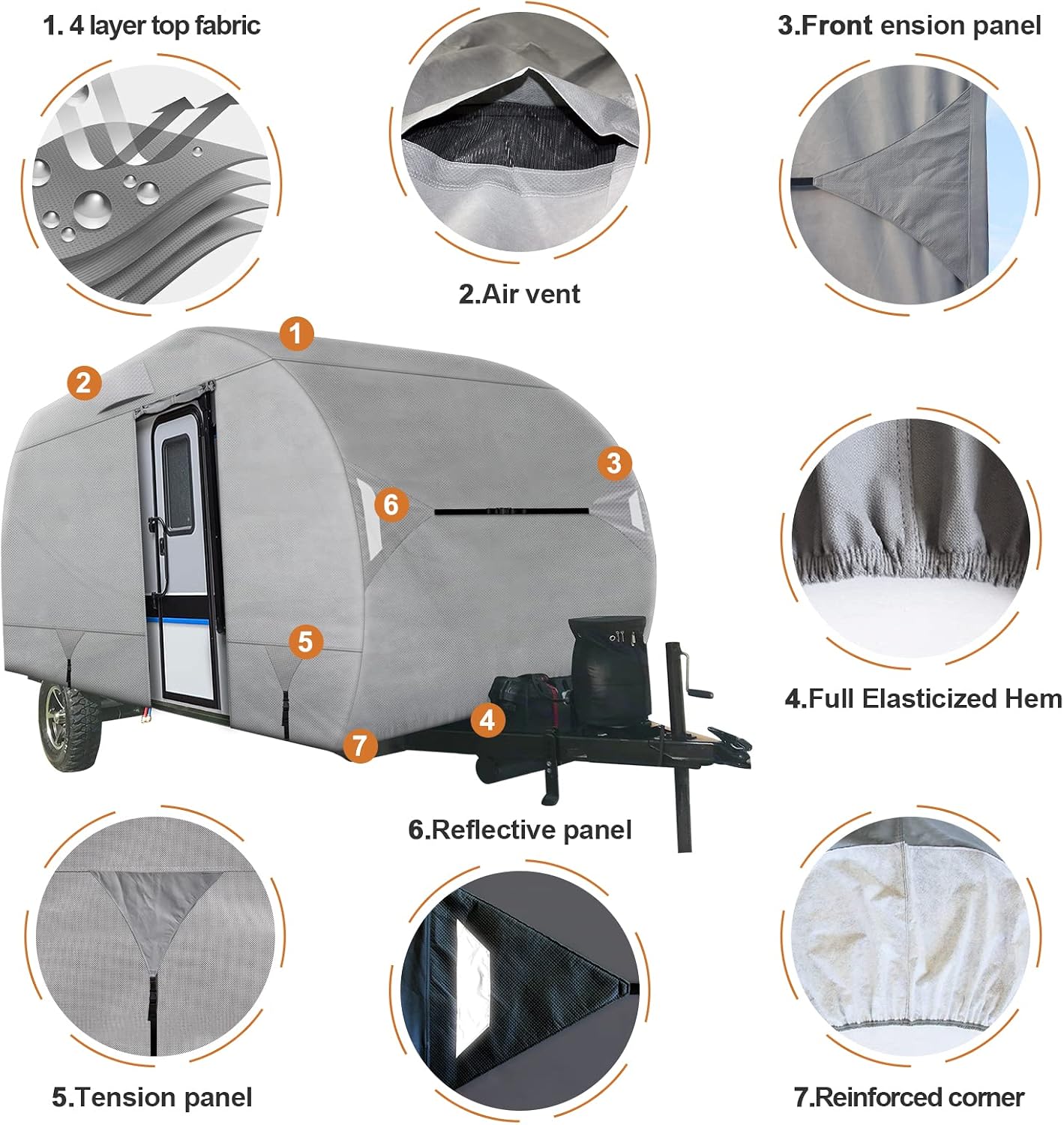Capa Protetora para Trailer de - Travel Accessories Us avaliação e preço