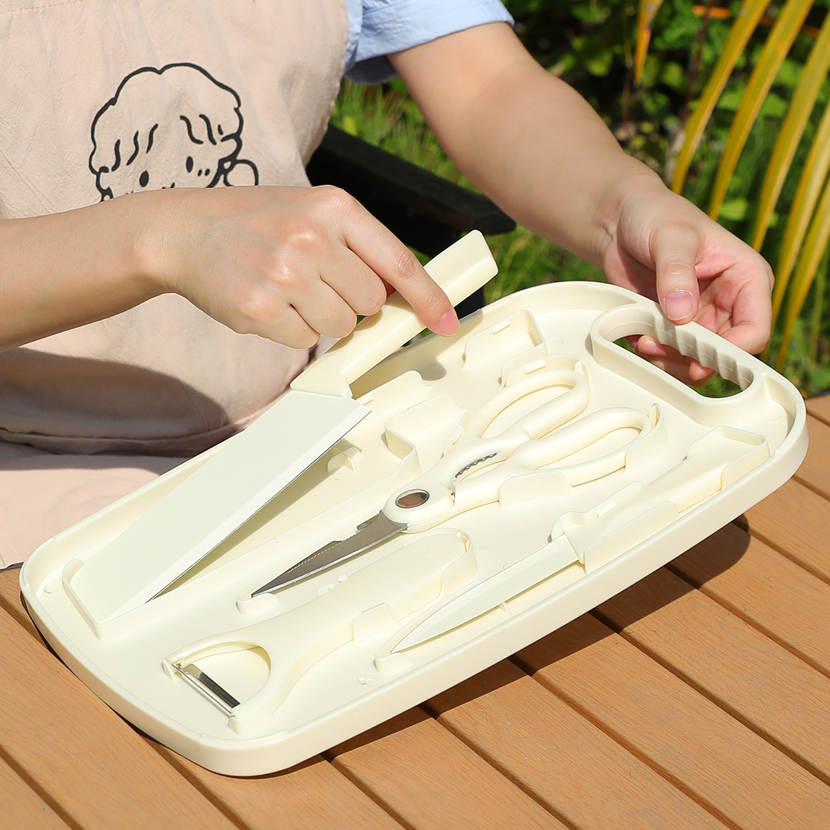 Conjunto de piquenique ao ar l - Travel Kitchen Accessories avaliação e preço