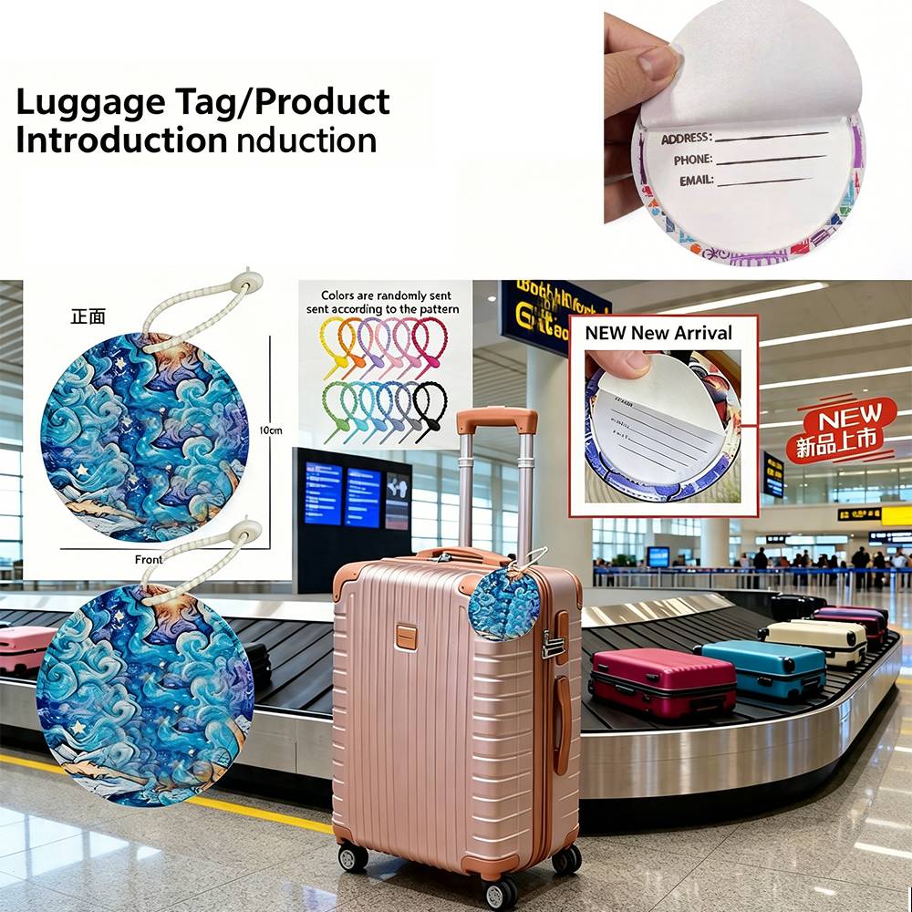 Etiqueta de Bagagem Mister Bar - Travel Accessories Leather avaliação e preço