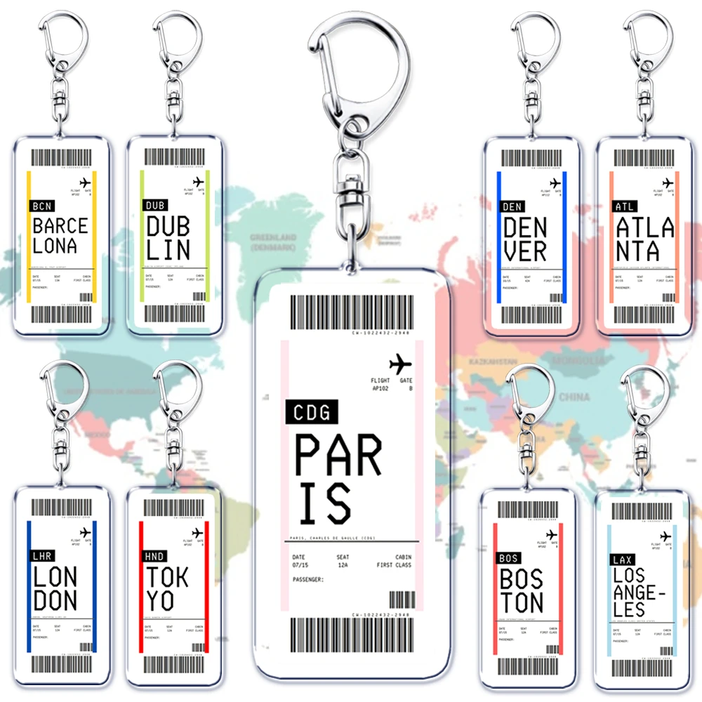 Chaveiro de passagem de embarq - Travel Accessories New York avaliação e preço