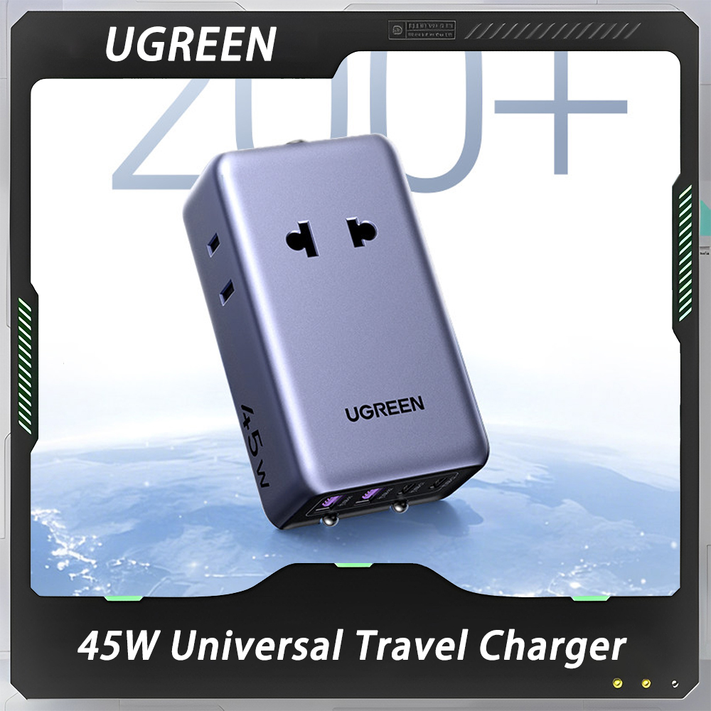 Adaptador UGREEN 45W GaN Unive - Travel Accessories Uk avaliação e preço