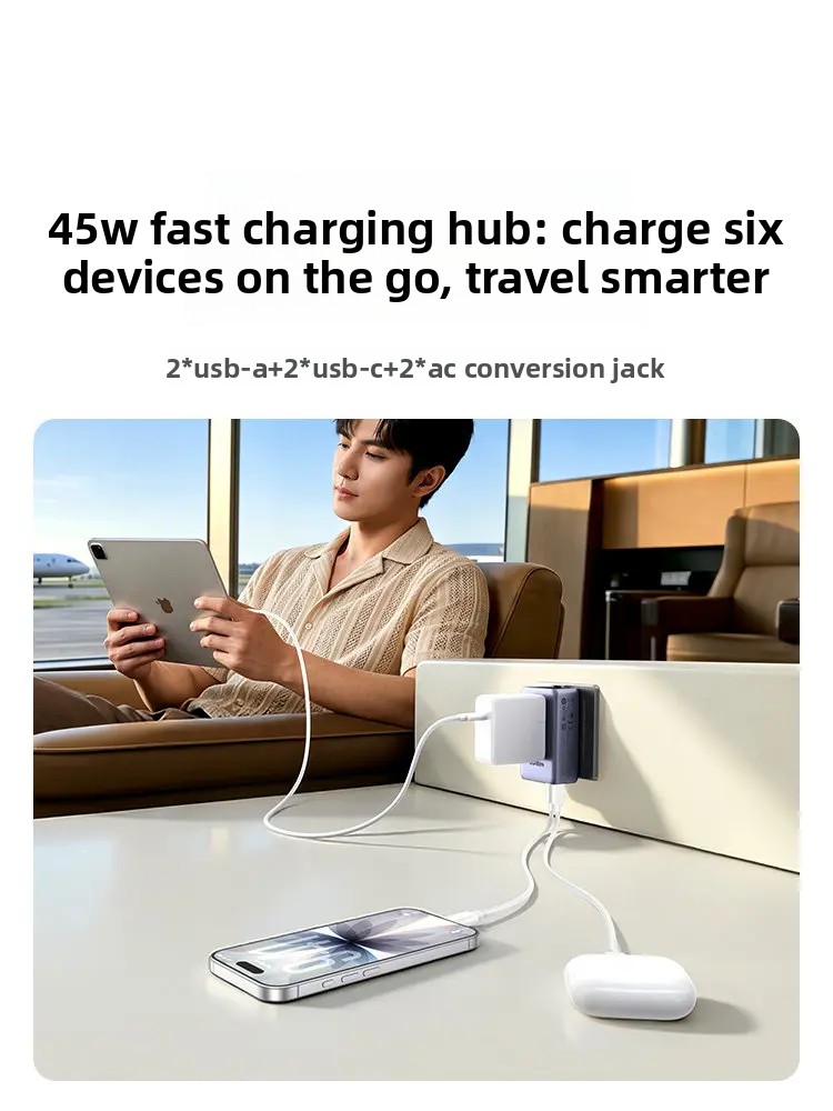 Adaptador UGREEN 45W GaN Unive - Travel Accessories Uk avaliação e preço