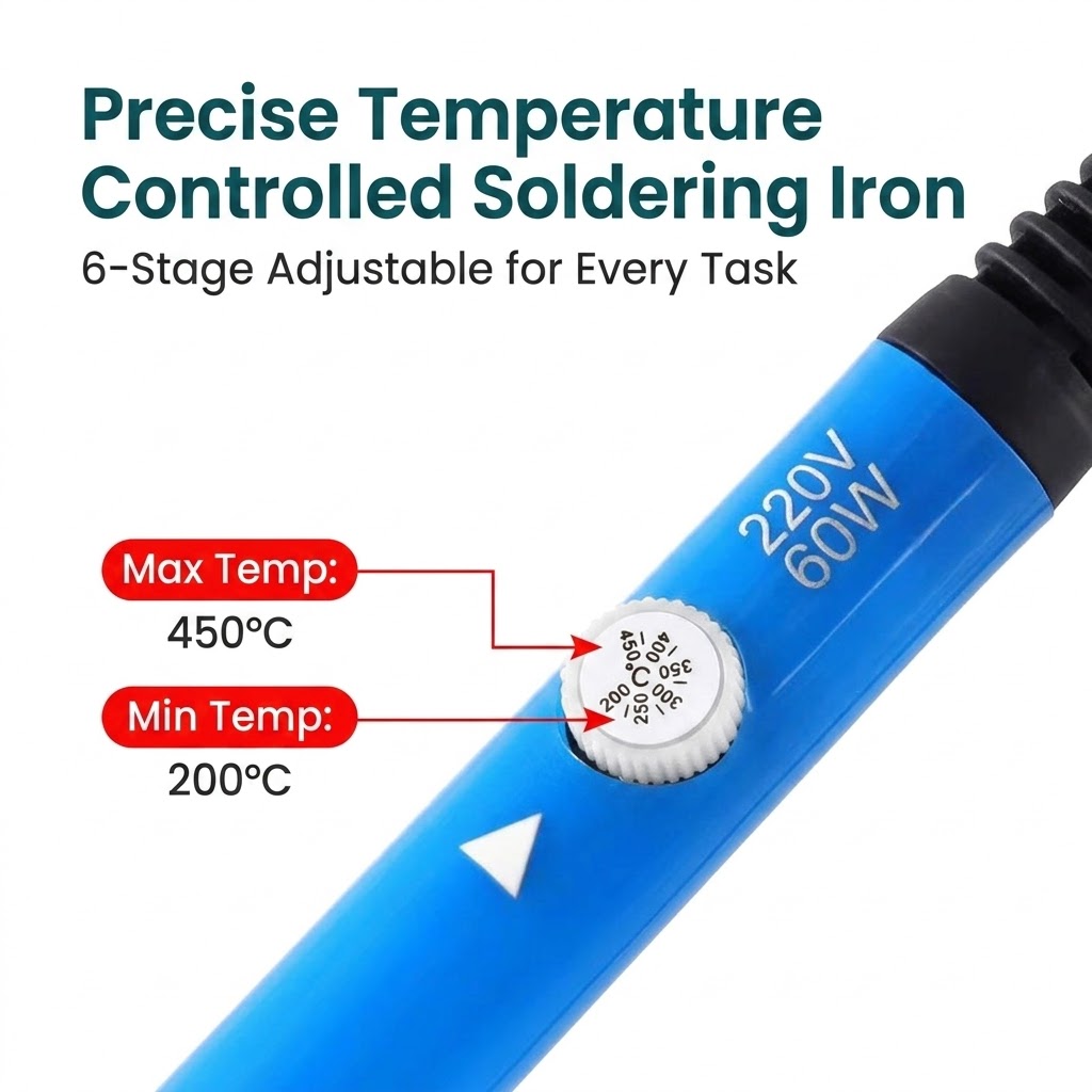 Ferro de solda elétrico com te - Travel Accessories Uk avaliação e preço