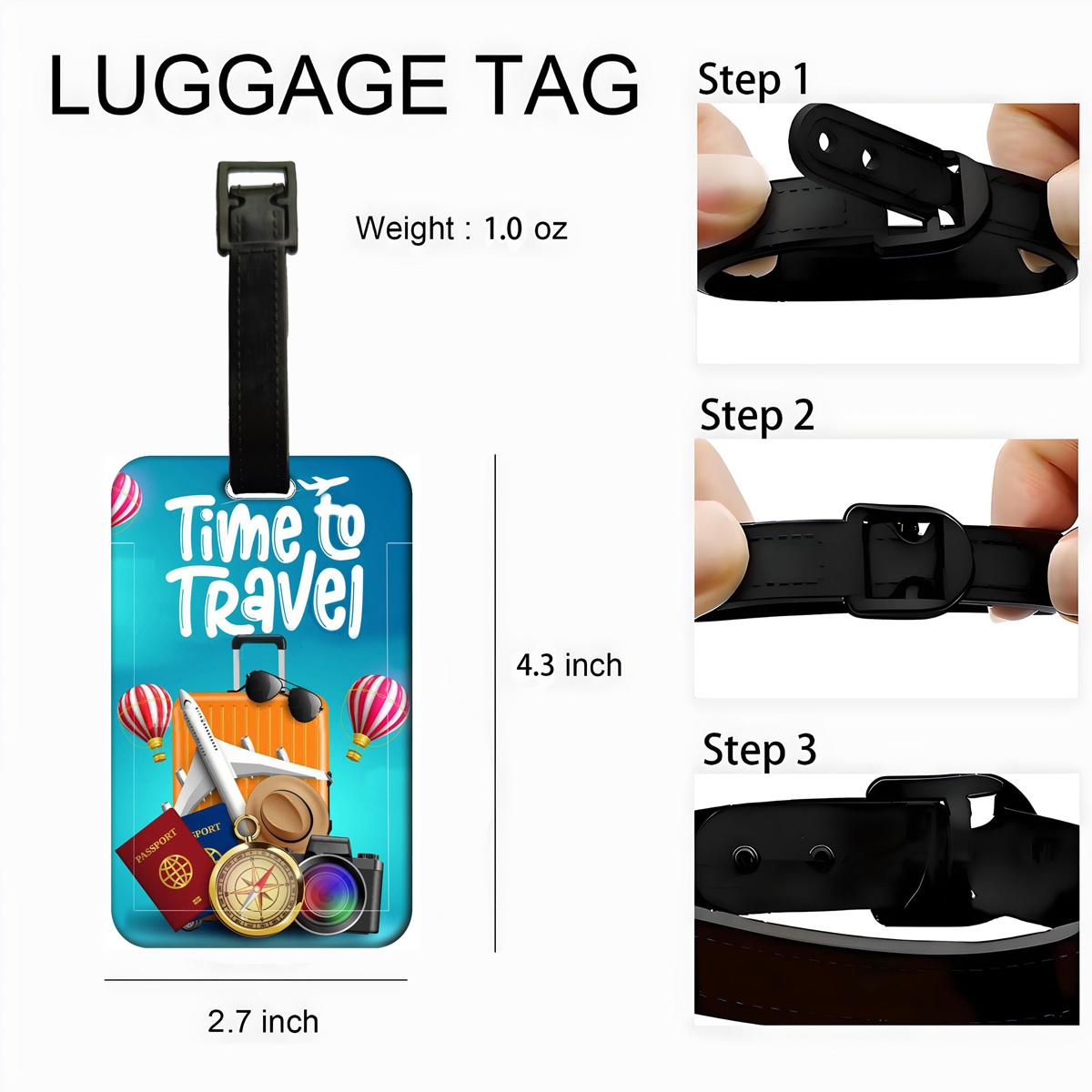 Etiqueta de Bagagem Estilo Via - Travel Accessories Sale avaliação e preço