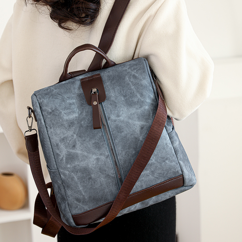 Moda anti-roubo mochila femini - Travel Accessories Leather avaliação e preço