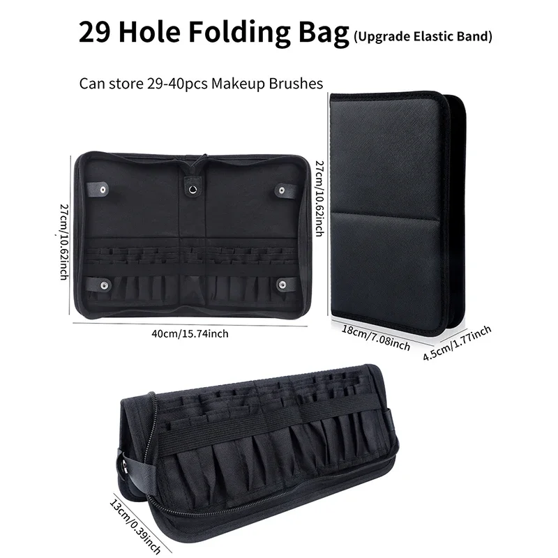 Bolsa dobrável para pincéis de - Travel Accessories Organizer Case avaliação e preço