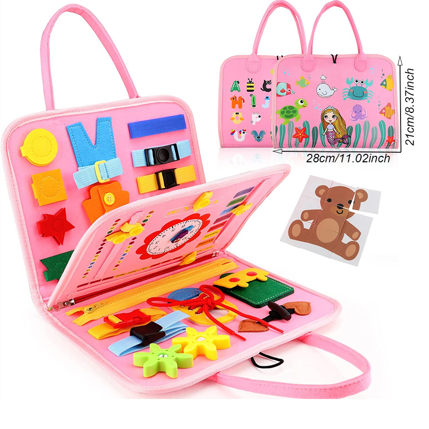 Placa ocupada montessori para  - Travel Accessories For Toddlers avaliação e preço
