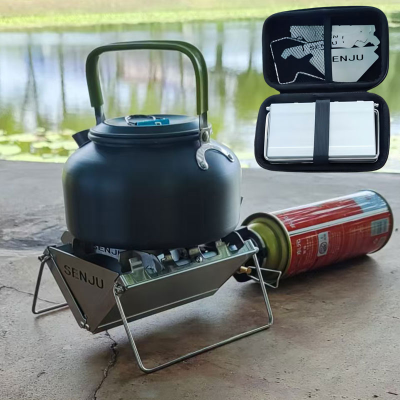 Fogão de cartão de acampamento - Travel Kitchen Accessories avaliação e preço