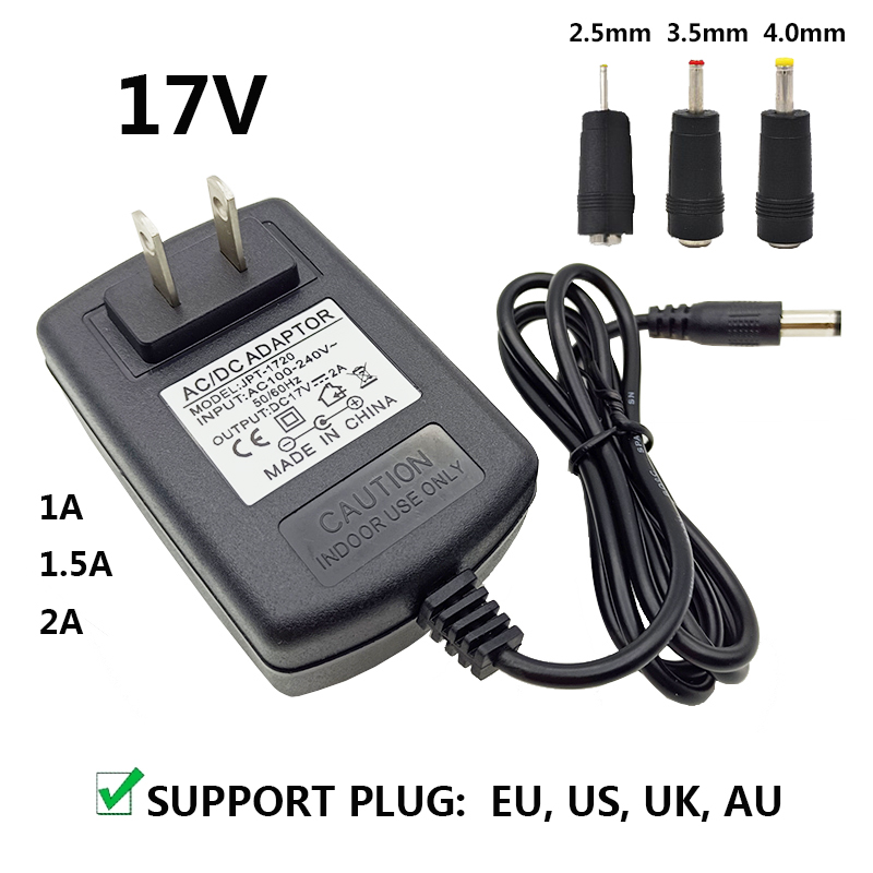 Dc17v 17v 2a ac dc fonte de al - Travel Accessories Uk avaliação e preço