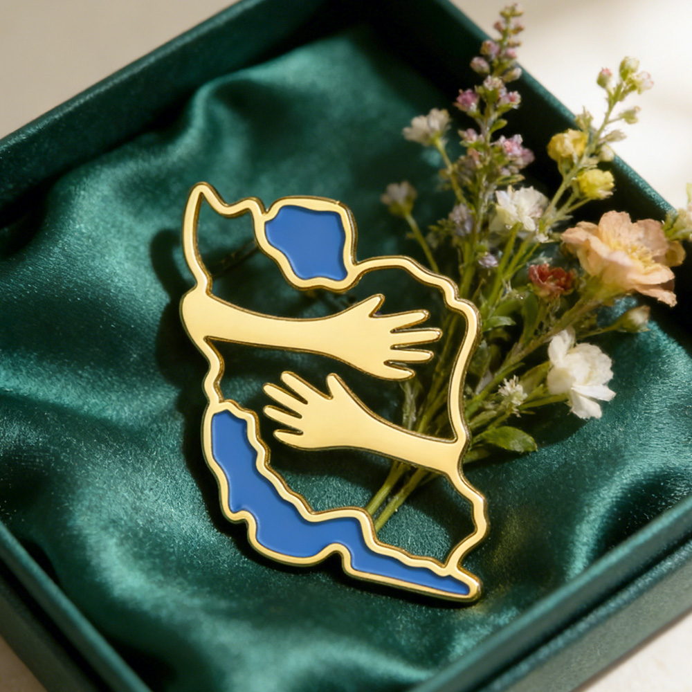 Broche em Formato de Mapa do I - Travel Accessories To Gift avaliação e preço