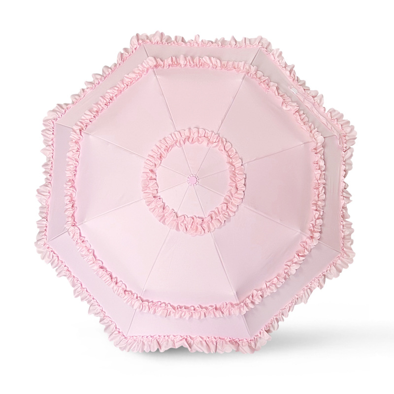 Guarda-chuva Vintage de Renda  - Travel Umbrella Compact avaliação e preço