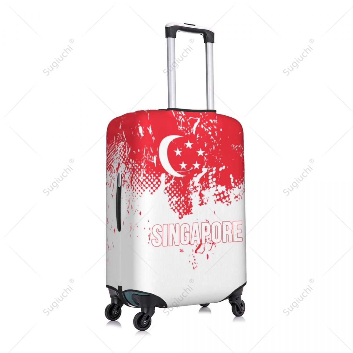 Capa de bagagem com bandeira d - Travel Accessories Singapore avaliação e preço