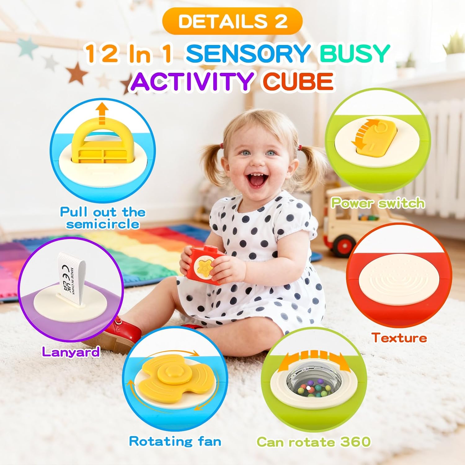 Cubo de atividade montessori,  - Travel Accessories For Toddlers avaliação e preço