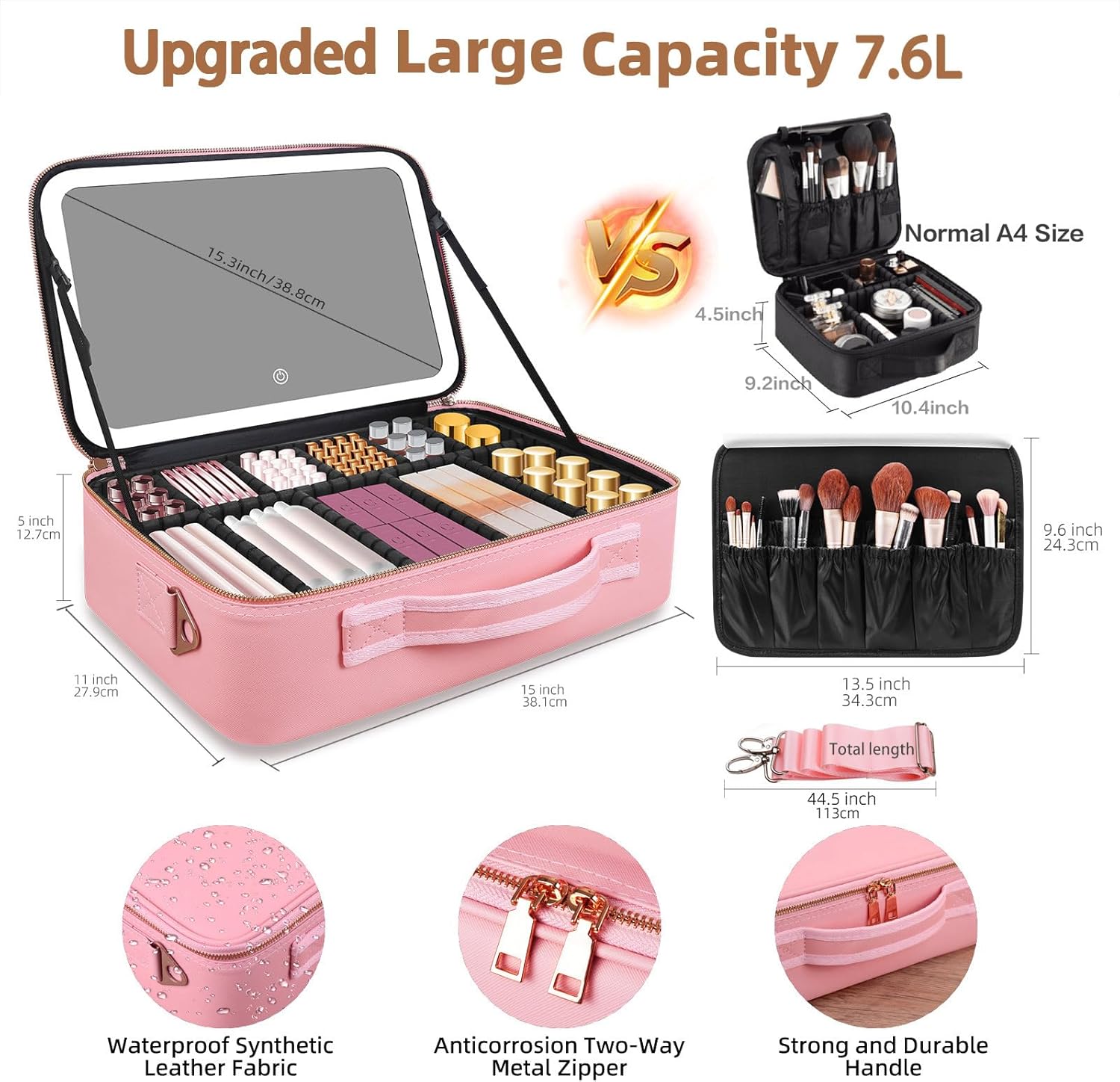 Bolsa de Maquiagem de Grande C - Travel Accessories Bag avaliação e preço